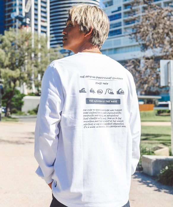 Quiksilver BW HISTORY POCKET LT 長袖Tシャツ メンズ