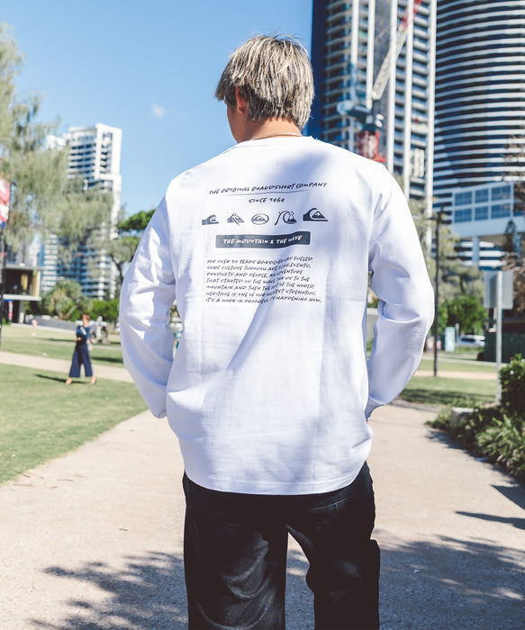 Quiksilver BW HISTORY POCKET LT 長袖Tシャツ メンズ