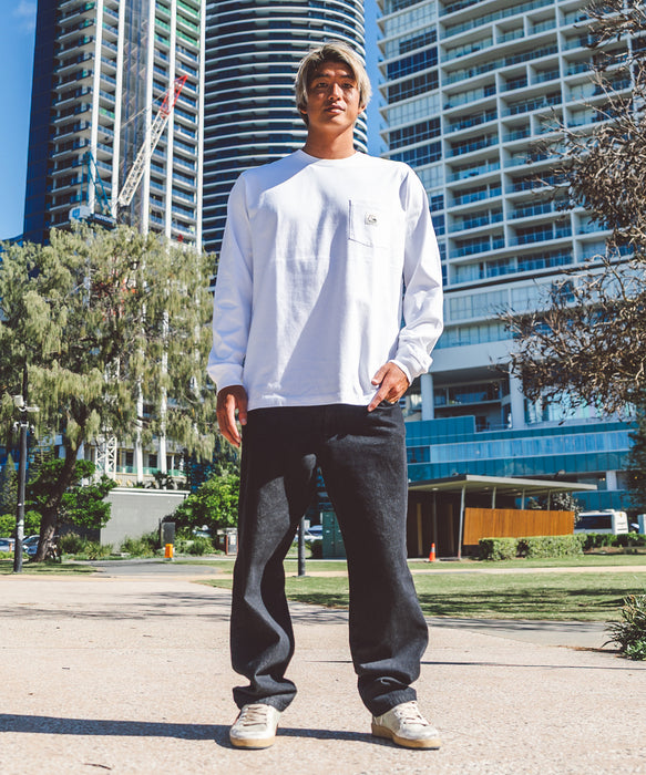 Quiksilver BW HISTORY POCKET LT 長袖Tシャツ メンズ