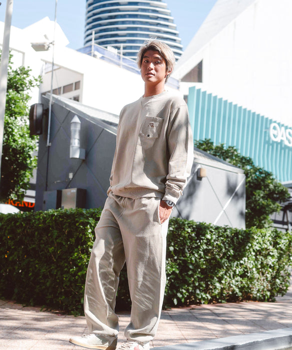 OUTLET FAMILY SALE】Quiksilver メンズ PG DNA SWEAT CREW プル