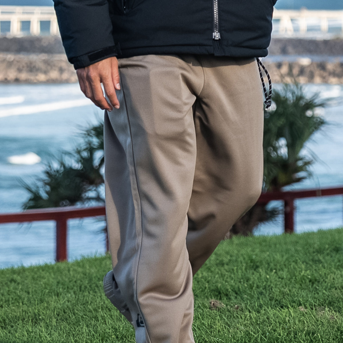 Quiksilver メンズ QS WARM UP PT パンツ セットアップ