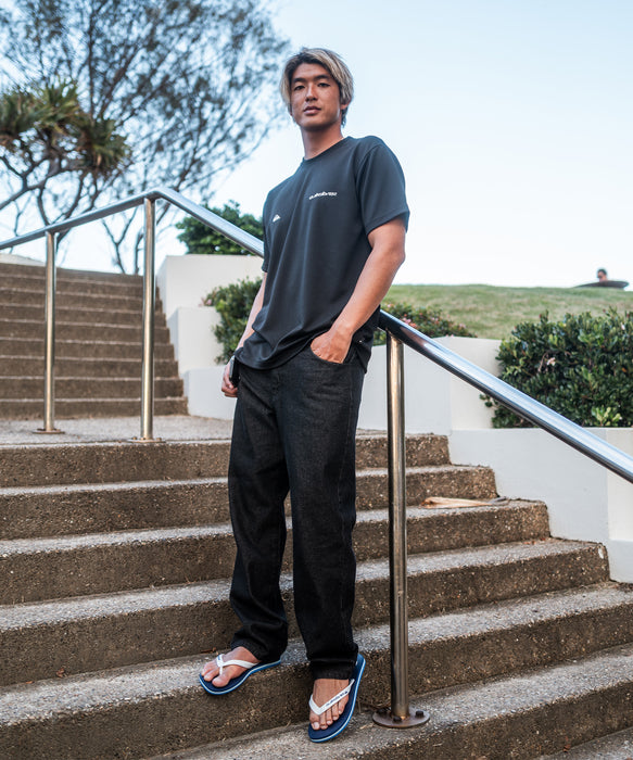 Quiksilver DOUBLE LOGO ST Tシャツ メンズ