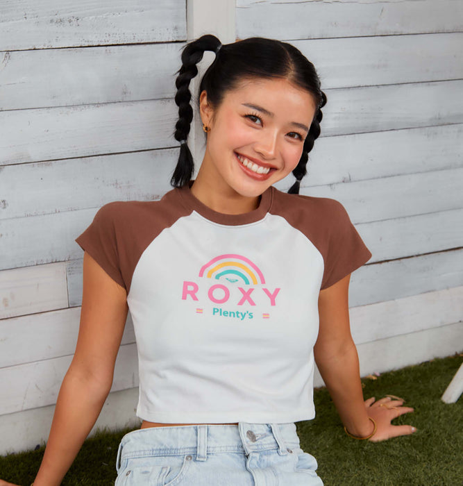 【OUTLET】Roxy PLENTY'S×ROXY RAGLAN TOP