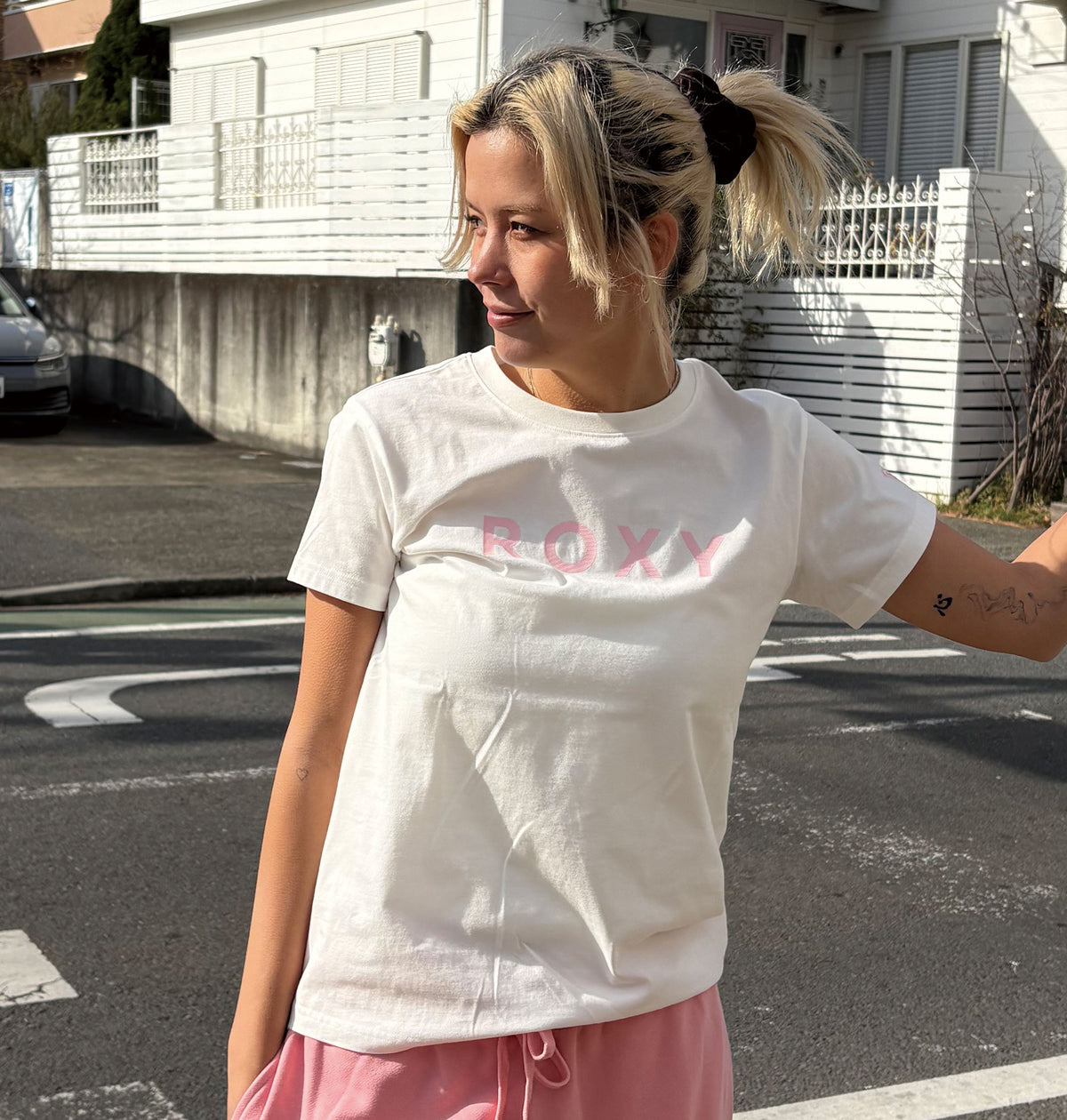 OUTLET】Roxy SPORTS ウィメンズ 半袖Tシャツ ロゴ