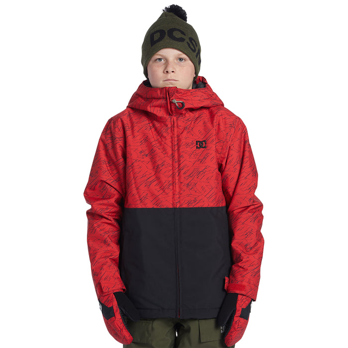 【OUTLET】DC Shoes BASIS PRINT YOUTH JACKET