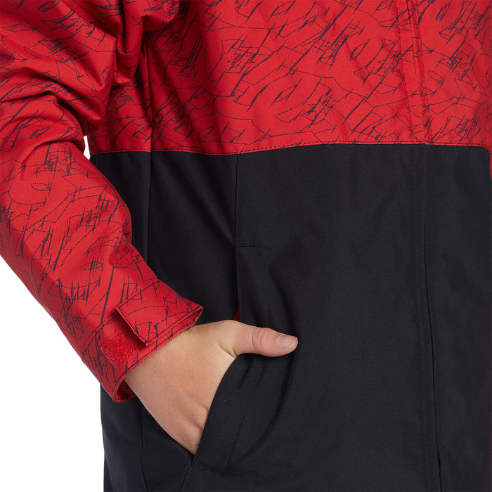 【OUTLET】DC Shoes BASIS PRINT YOUTH JACKET