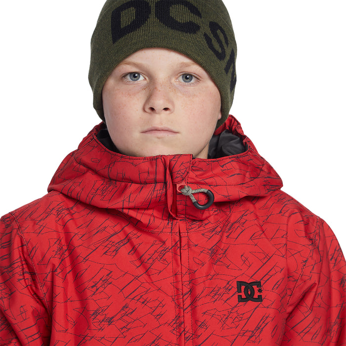 【OUTLET】DC Shoes BASIS PRINT YOUTH JACKET