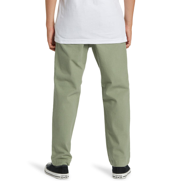 【OUTLET】QUIKSILVER キッズ・ユース DNA TWILL BEACH PANTコットンツイル ストレッチパンツ