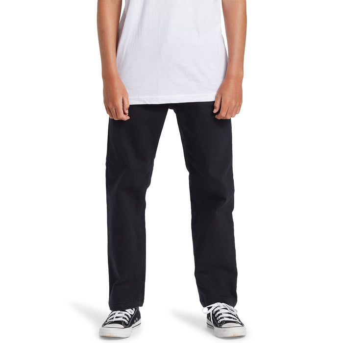 【OUTLET】QUIKSILVER キッズ・ユース DNA TWILL BEACH PANTコットンツイル ストレッチパンツ