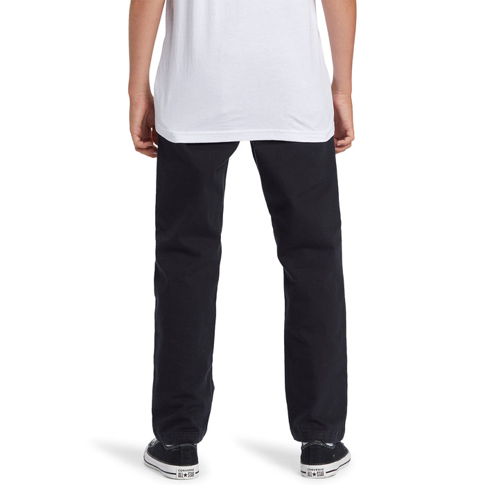 【OUTLET】QUIKSILVER キッズ・ユース DNA TWILL BEACH PANTコットンツイル ストレッチパンツ