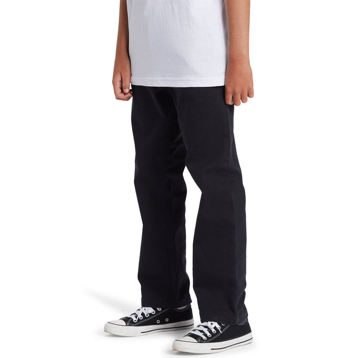 【OUTLET】QUIKSILVER キッズ・ユース DNA TWILL BEACH PANTコットンツイル ストレッチパンツ