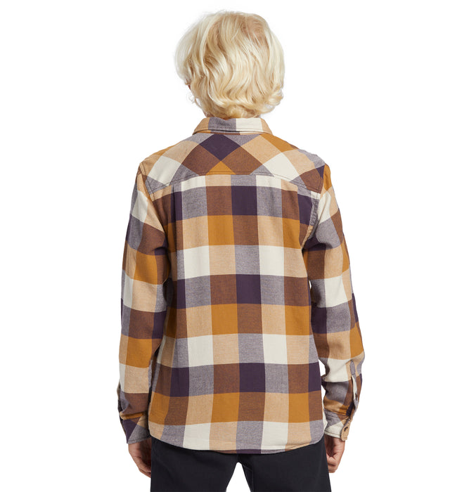 ◆トライアルキャンペーン◆Quiksilver MOTHERFLY CLASSIC FLANNEL YTH