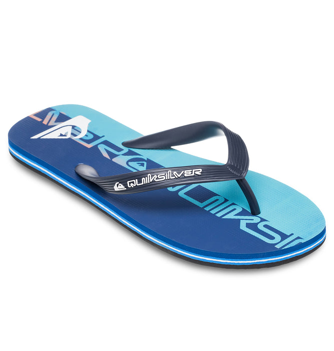 【OUTLET】QUIKSILVER メンズ MOLOKAI ART 25 ビーチサンダル