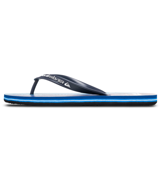 【OUTLET】QUIKSILVER メンズ MOLOKAI ART 25 ビーチサンダル