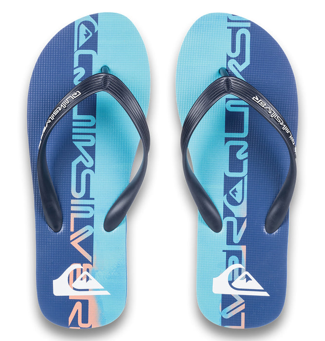 【OUTLET】QUIKSILVER メンズ MOLOKAI ART 25 ビーチサンダル