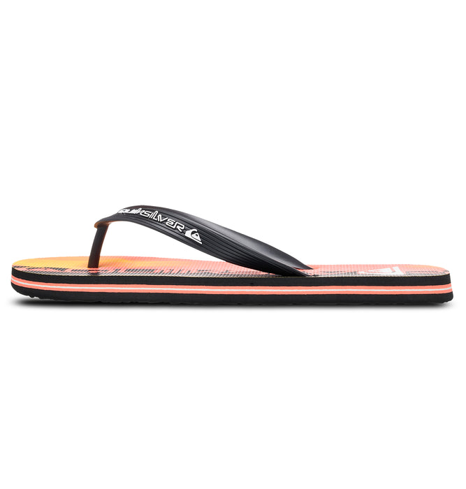 【OUTLET】QUIKSILVER メンズ MOLOKAI ART 25 ビーチサンダル