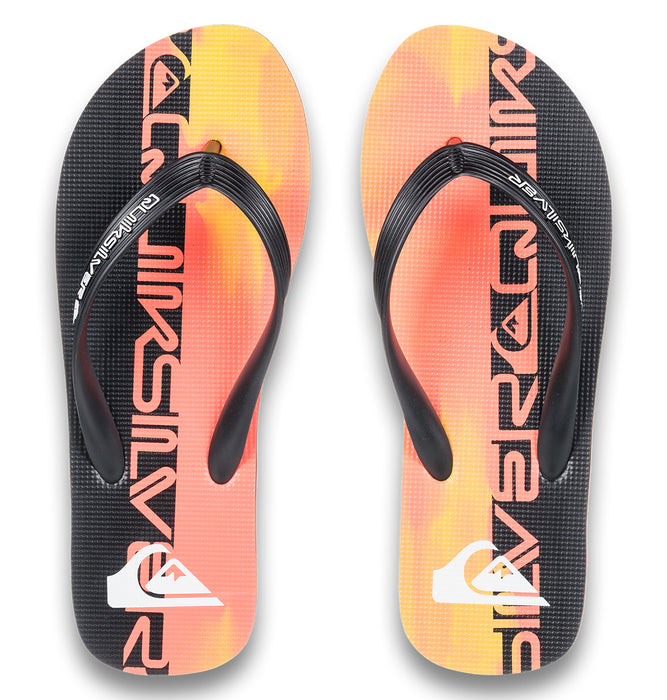 【OUTLET】QUIKSILVER メンズ MOLOKAI ART 25 ビーチサンダル