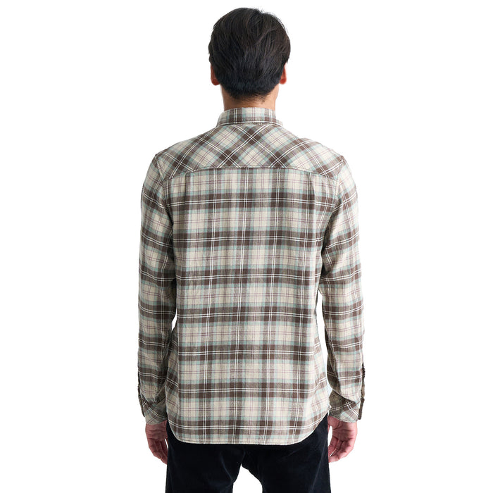 【OUTLET】QUIKSILVER メンズ ENSIGN CLASSIC FLANN 長袖チェックシャツ