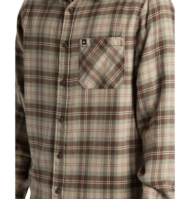 【OUTLET】QUIKSILVER メンズ ENSIGN CLASSIC FLANN 長袖チェックシャツ