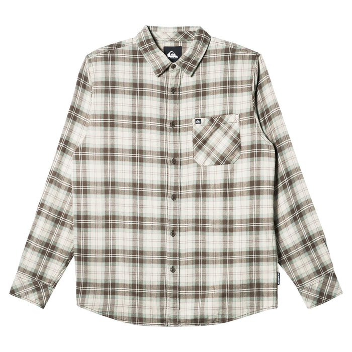 【OUTLET】QUIKSILVER メンズ ENSIGN CLASSIC FLANN 長袖チェックシャツ
