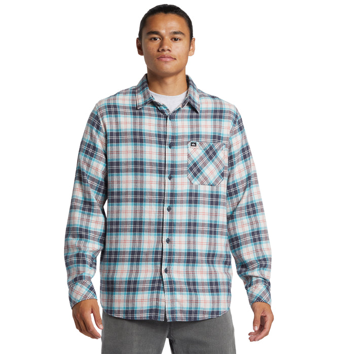 【OUTLET】QUIKSILVER メンズ ENSIGN CLASSIC FLANN 長袖チェックシャツ