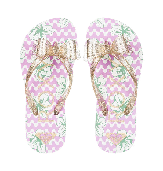 【OUTLET】Roxy RG LULU IV キッズ ビーチサンダル