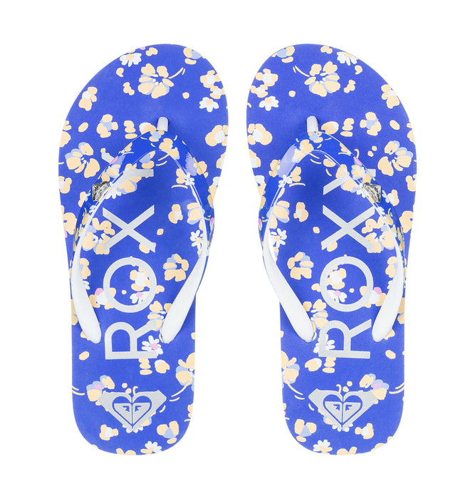 【OUTLET】Roxy RG PEBBLES VII キッズ ビーチサンダル
