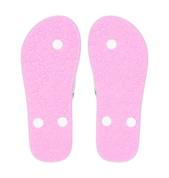 【OUTLET】Roxy RG PEBBLES VII キッズ ビーチサンダル