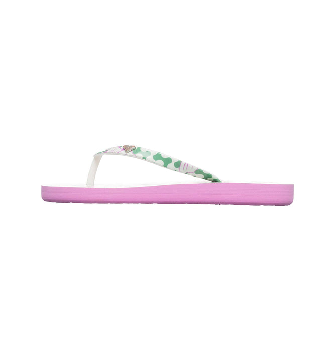 【OUTLET】Roxy RG PEBBLES VII キッズ ビーチサンダル