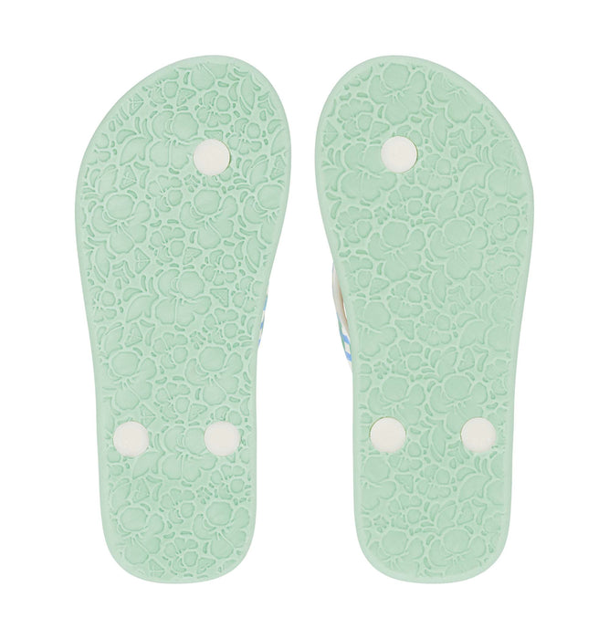 【OUTLET】Roxy RG PEBBLES VII キッズ ビーチサンダル