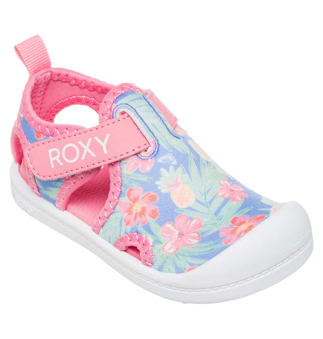 【OUTLET】Roxy TW GROM キッズ アクアシューズ 花柄