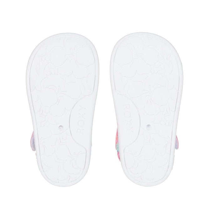 【OUTLET】Roxy TW GROM キッズ アクアシューズ 花柄