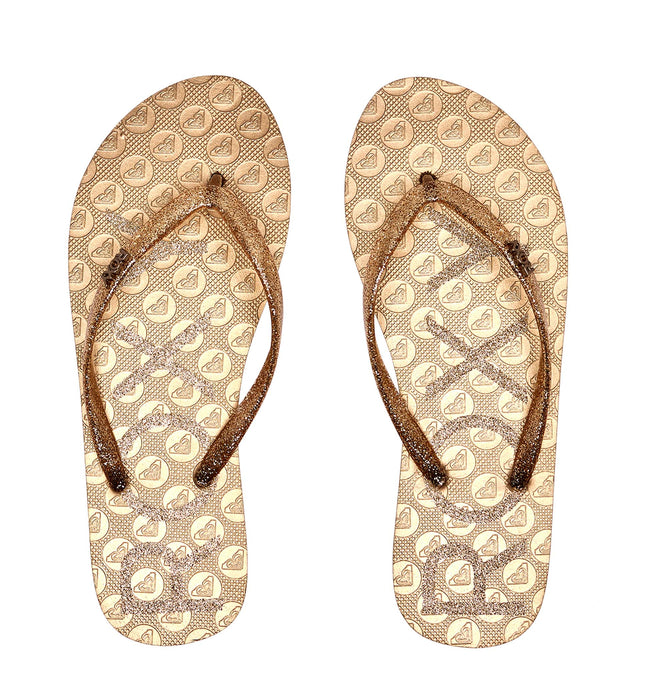 【OUTLET】Roxy VIVA SPARKLE ウィメンズ ビーチサンダル