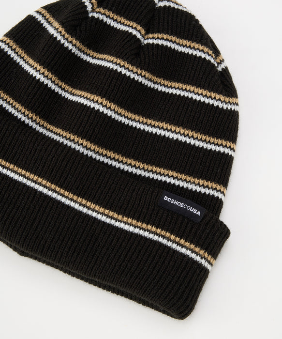 DC Shoes 25 RETRO BORDER BEANIE ビーニー メンズ
