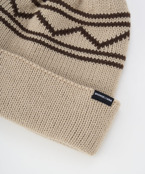 【OUTLET】DC Shoes 25 RETRO PATTERN BEANIE ビーニー メンズ