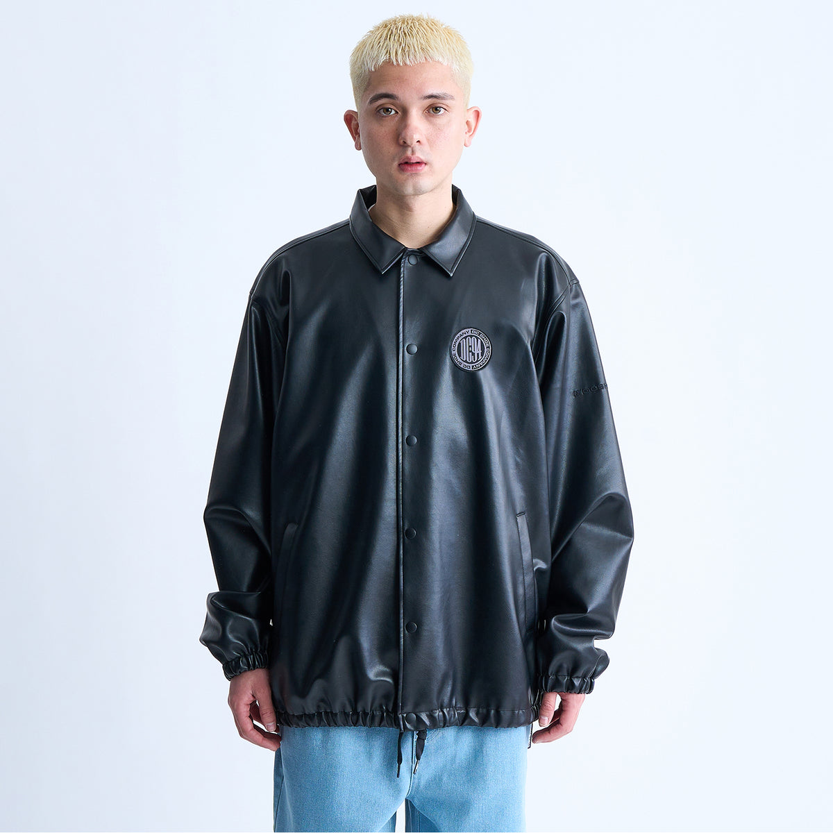 DC SHOES ブラックカジュアルジャケット XL OUTLET】DC Shoes 24 FL COACHES JACKET