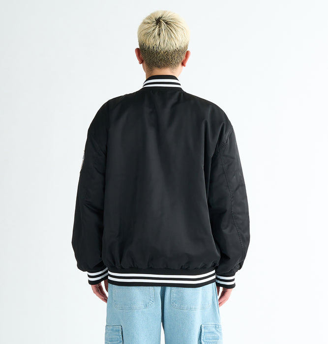 DC Shoes 25 VARSITY JACKET メンズ アウター スタジアムジャケット