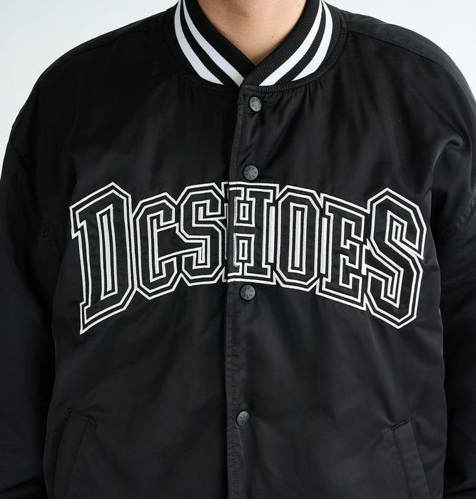 DC Shoes 25 VARSITY JACKET メンズ アウター スタジアムジャケット