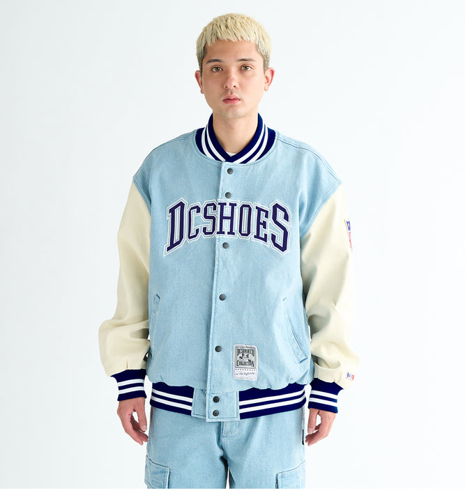 DC Shoes 25 VARSITY JACKET メンズ アウター スタジアムジャケット