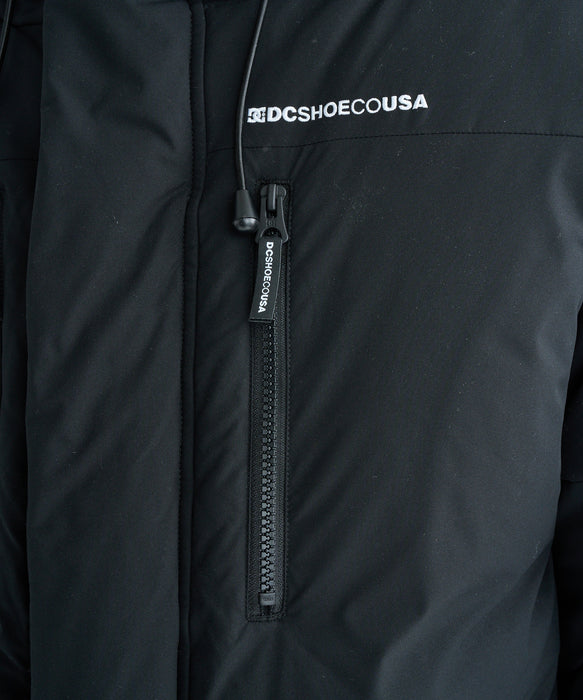 【OUTLET】DC Shoes 25 DOWN GLACIER JACKET ダウンジャケット アウター 撥水 ストレッチ メンズ