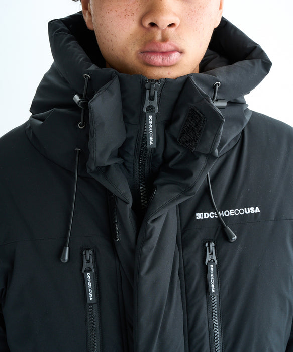 【美品/23モデル】  ジャスパー メンズ ダウン L 黒 sweet bell ダウンジャケット メンズ ブランド ビジネス ダウンコート