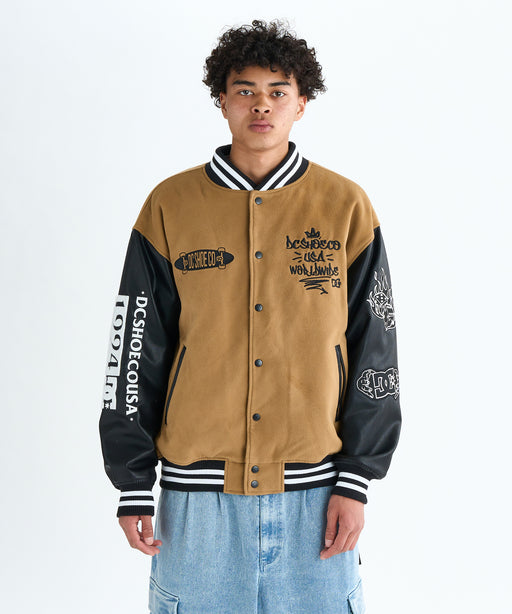 OUTLET】DC Shoes 25 VARSITY JACKET ジャケット アウター メンズ