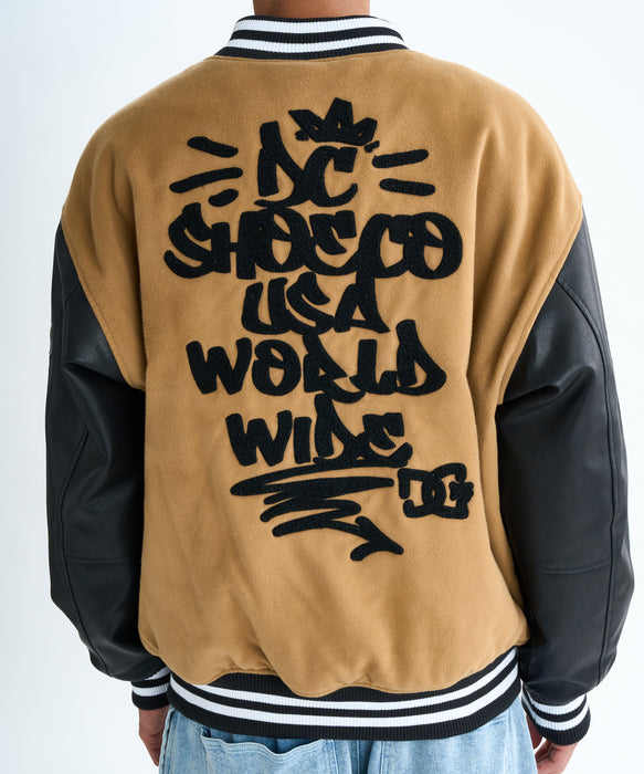 【OUTLET】DC Shoes 25 VARSITY JACKET ジャケット アウター メンズ