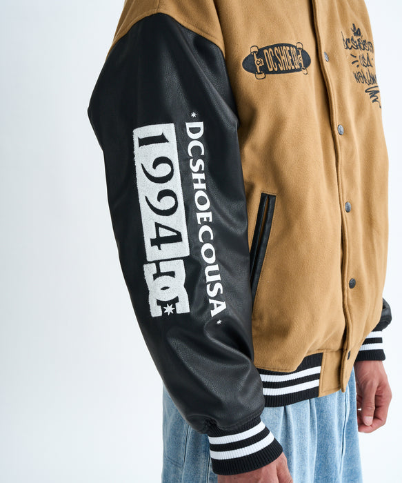 OUTLET】DC Shoes 25 VARSITY JACKET ジャケット アウター メンズ