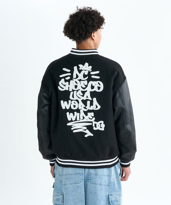 OUTLET】DC Shoes 25 VARSITY JACKET ジャケット アウター メンズ
