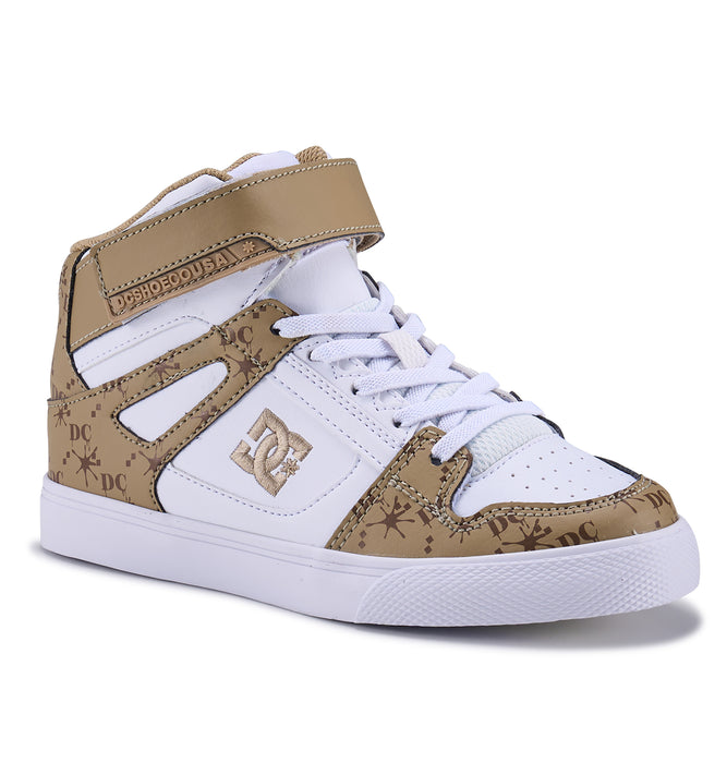 DC Shoes PURE HIGH-TOP SE EV SN キッズ フットウェア