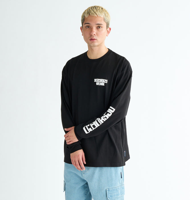 DC Shoes 25 PLAY SKATE LS メンズ Tシャツ ロンT