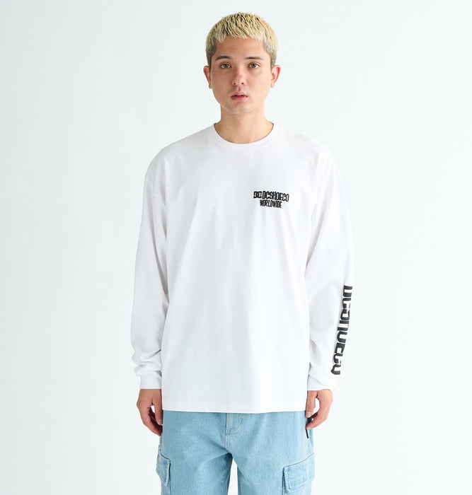 DC Shoes 25 PLAY SKATE LS メンズ Tシャツ ロンT