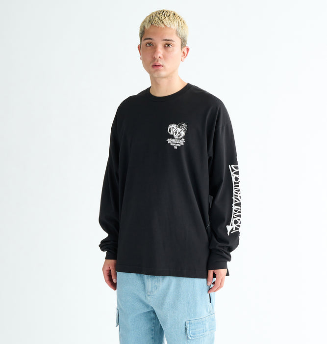 DC Shoes 25 GAME LS メンズ Tシャツ ロンT