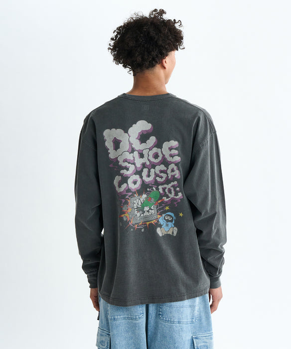 【OUTLET】DC Shoes  25 CLASH DECK LS 長袖Tシャツ メンズ